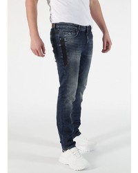 dunkelblaue enge Jeans von Miracle of Denim