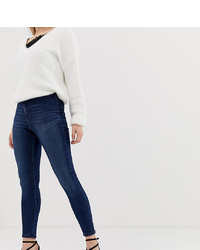 dunkelblaue enge Jeans von Miss Selfridge Petite