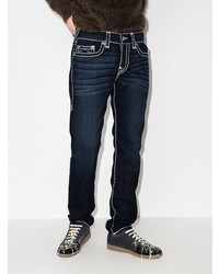 dunkelblaue enge Jeans von True Religion