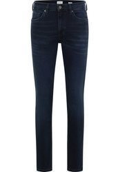 dunkelblaue enge Jeans von Mustang