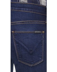 dunkelblaue enge Jeans von Hudson