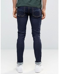 dunkelblaue enge Jeans von Nudie Jeans