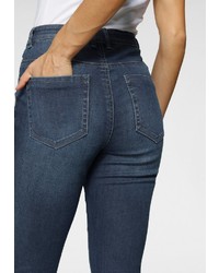 dunkelblaue enge Jeans von Only