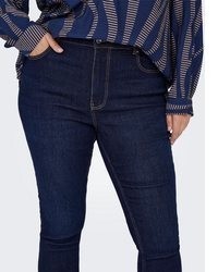 dunkelblaue enge Jeans von ONLY CARMAKOMA