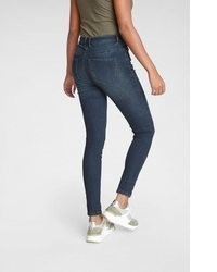 dunkelblaue enge Jeans von Only