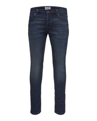 dunkelblaue enge Jeans von ONLY & SONS