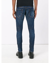 dunkelblaue enge Jeans von DSQUARED2