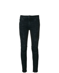 dunkelblaue enge Jeans von PIERRE BALMAIN