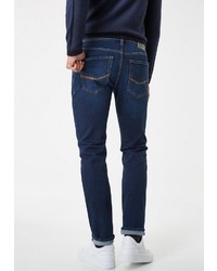 dunkelblaue enge Jeans von Pierre Cardin