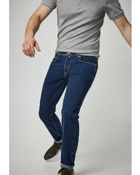 dunkelblaue enge Jeans von Pierre Cardin