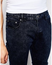 dunkelblaue enge Jeans von Pull&Bear