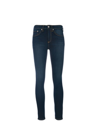 dunkelblaue enge Jeans von rag & bone/JEAN