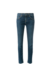 dunkelblaue enge Jeans von rag & bone/JEAN