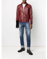 dunkelblaue enge Jeans von DSQUARED2