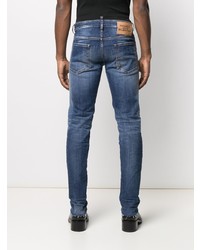 dunkelblaue enge Jeans von DSQUARED2