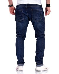 dunkelblaue enge Jeans von Rello & Reese