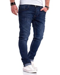 dunkelblaue enge Jeans von Rello & Reese
