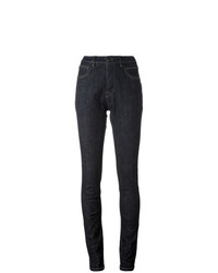 dunkelblaue enge Jeans von Rick Owens DRKSHDW