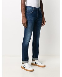 dunkelblaue enge Jeans von Dondup