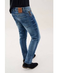 dunkelblaue enge Jeans von SALSA