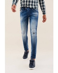 dunkelblaue enge Jeans von SALSA