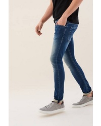 dunkelblaue enge Jeans von SALSA