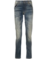 dunkelblaue enge Jeans von Salvatore Santoro