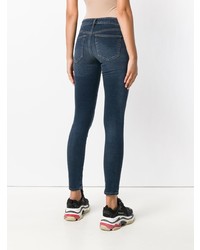 dunkelblaue enge Jeans von Diesel