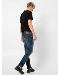 dunkelblaue enge Jeans von Scotch & Soda