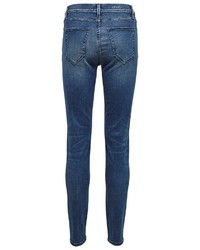 dunkelblaue enge Jeans von Selected Femme