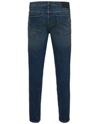 dunkelblaue enge Jeans von Selected Homme