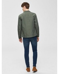 dunkelblaue enge Jeans von Selected Homme