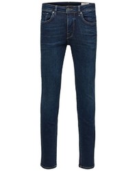 dunkelblaue enge Jeans von Selected Homme