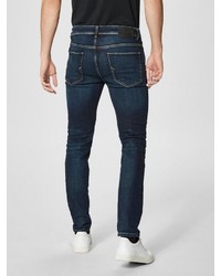 dunkelblaue enge Jeans von Selected Homme