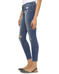 dunkelblaue enge Jeans von J Brand