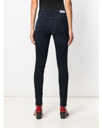 dunkelblaue enge Jeans von J Brand