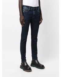 dunkelblaue enge Jeans von Diesel