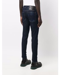 dunkelblaue enge Jeans von Diesel