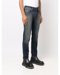 dunkelblaue enge Jeans von Diesel