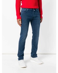 dunkelblaue enge Jeans von Jacob Cohen