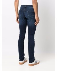 dunkelblaue enge Jeans von 7 For All Mankind