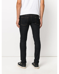 dunkelblaue enge Jeans von Dolce & Gabbana