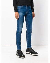 dunkelblaue enge Jeans von Givenchy