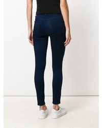 dunkelblaue enge Jeans von J Brand