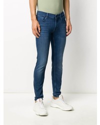 dunkelblaue enge Jeans von 7 For All Mankind