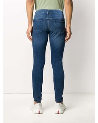 dunkelblaue enge Jeans von 7 For All Mankind