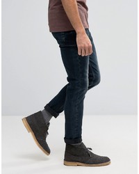 dunkelblaue enge Jeans von Asos