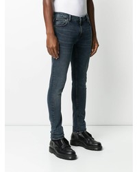 dunkelblaue enge Jeans von Nudie Jeans