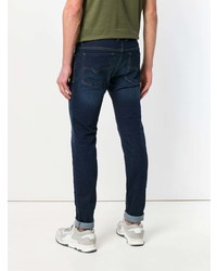 dunkelblaue enge Jeans von Diesel