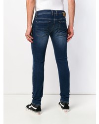 dunkelblaue enge Jeans von Diesel